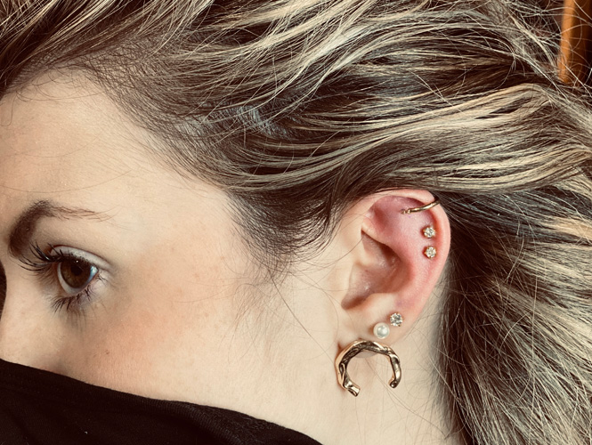 Ear piercing